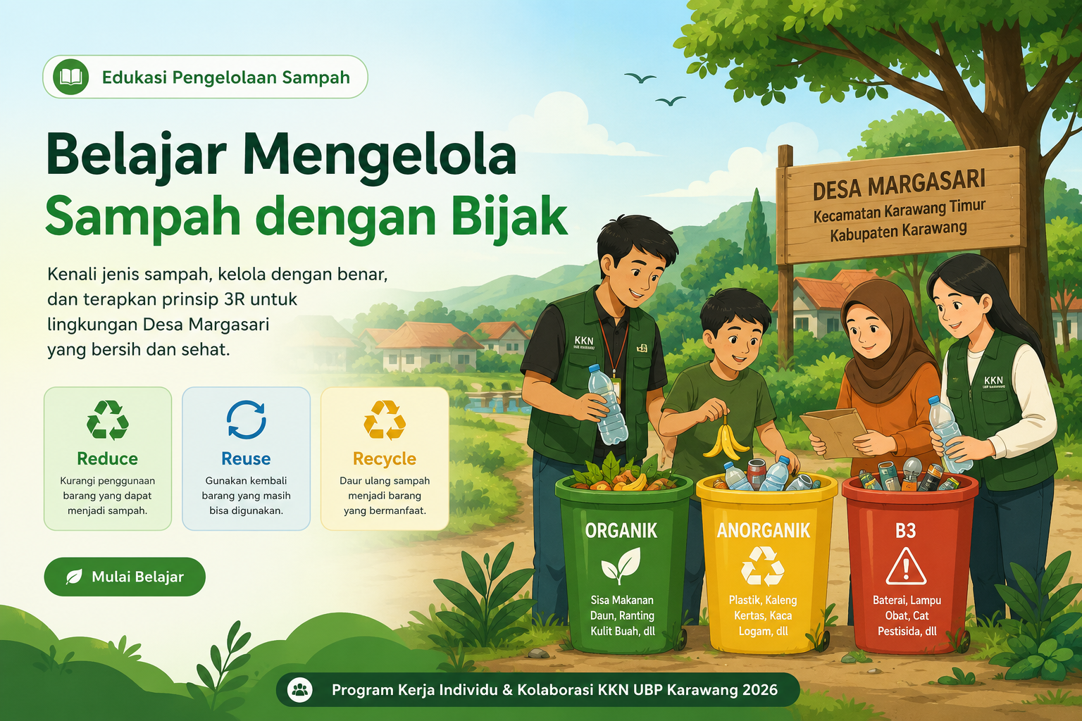 Edukasi Sampah SD Margasari 2