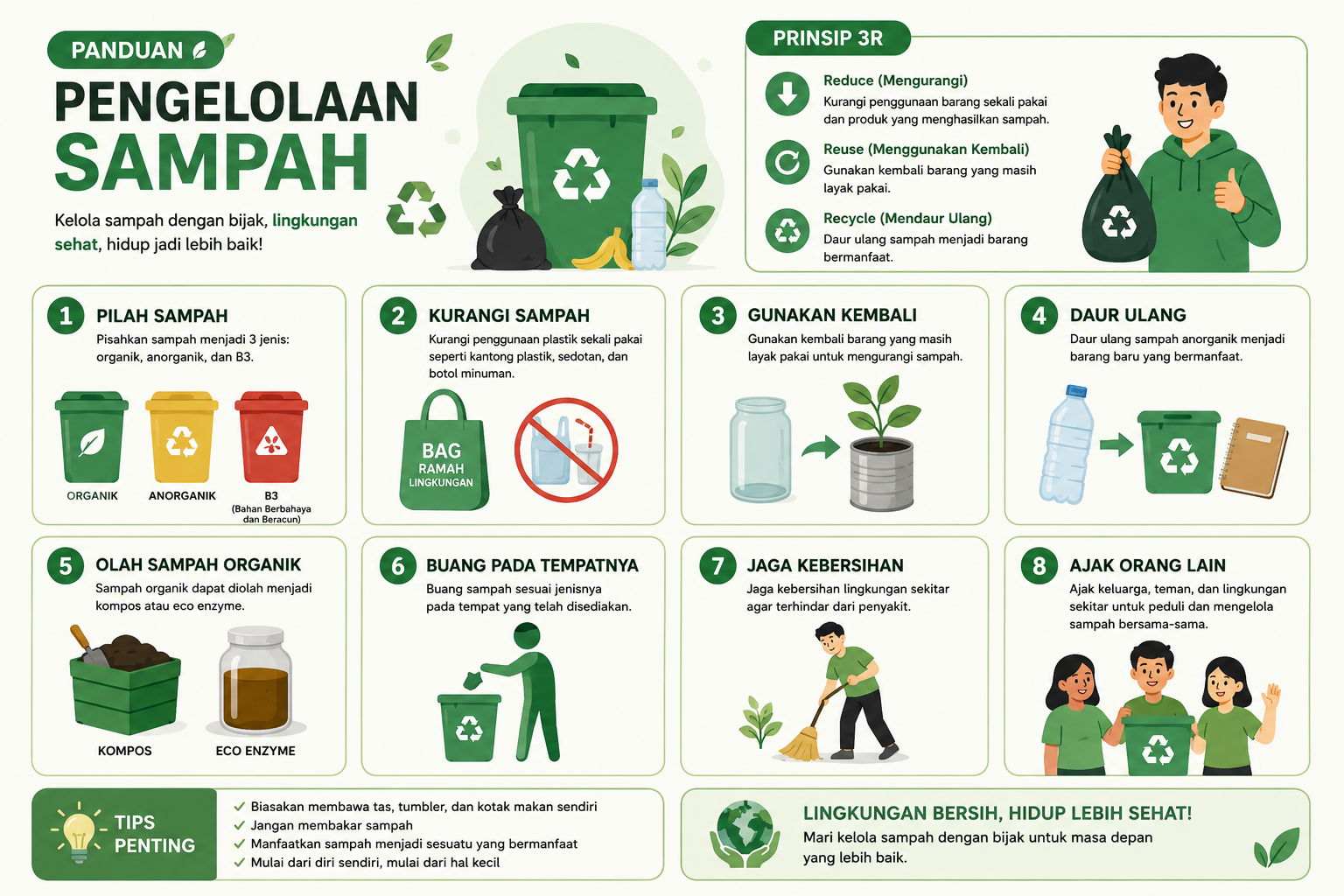 Panduan Sampah Sekolah
